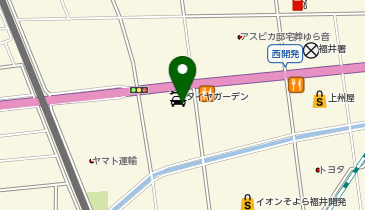 シモハナ物流 福井営業所の地図画像