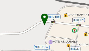 シモハナ物流 北九州営業所の地図画像