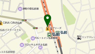 ジュピター 弘前アプリーズ店の地図画像
