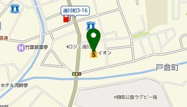 ディッパーダン イオン湯川店の地図画像