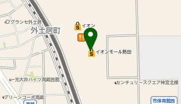 ディッパーダン イオンモール熱田の地図画像