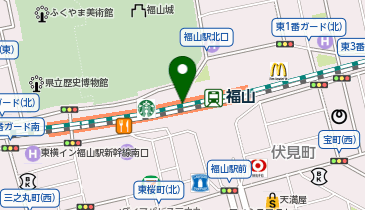 ディッパーダン 福山店の地図画像