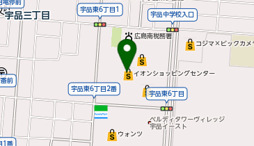 ディッパーダン イオン宇品店の地図画像