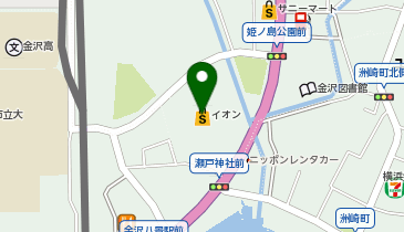 ディッパーダン イオン金沢八景店の地図画像