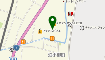 ディッパーダン イオンタウン四日市泊店の地図画像