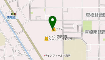 ディッパーダン イオン洛南店の地図画像