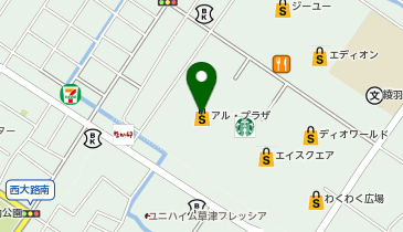 ディッパーダン アル・プラザ草津の地図画像