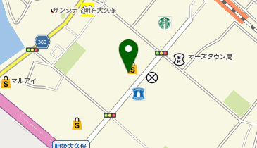 ディッパーダン イオン明石SC店の地図画像