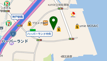 ディッパーダン 神戸ハーバーランドumie店の地図画像
