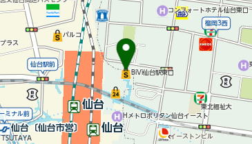 ディッパーダン BiVi仙台FC店の地図画像