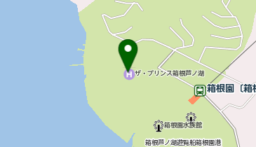 箱根 なだ万雅殿の地図画像