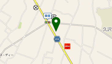 炭焼きレストランさわやか 富士鷹岡店の地図画像