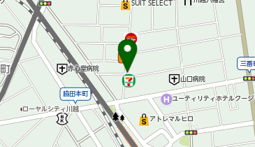 鳥良商店 川越店の地図画像