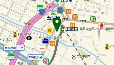 あい鍼灸院・接骨院 五反田駅院の地図画像