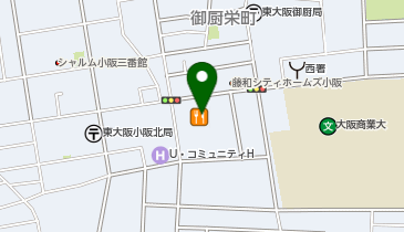 あい鍼灸院・接骨院 イオンタウン小阪院の地図画像