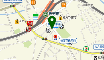 あい鍼灸院・接骨院 京阪枚方市駅前院の地図画像