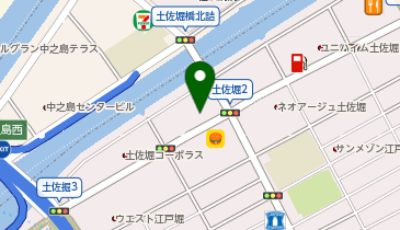 からあげ金と銀 土佐堀店の地図画像