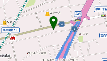 からあげ金と銀 廿日市宮内店の地図画像