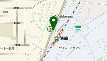 からあげ金と銀 徳庵駅前店の地図画像