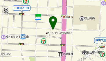 からあげ金と銀 松山二番町店の地図画像