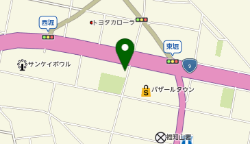 からあげ金と銀 福知山堀店の地図画像