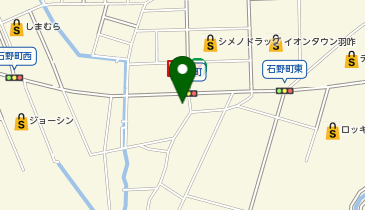 からあげ金と銀 羽咋石野町店の地図画像