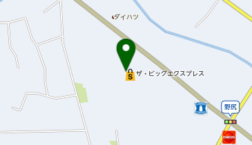 からあげ金と銀 ビッグ甲南店の地図画像