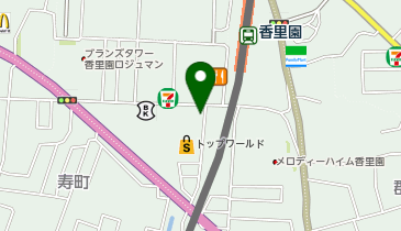 からあげ金と銀 香里園店の地図画像