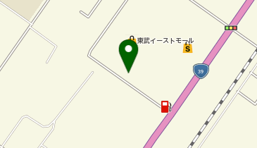 アミューズメントシティ東武イーストモール店の地図画像