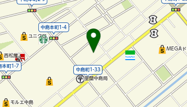 MEGAGET 室蘭店の地図画像