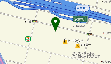 キュラーズ市川インター店の地図画像