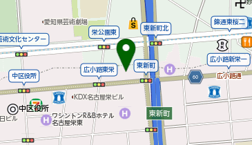 キュラーズ 栄店の地図画像