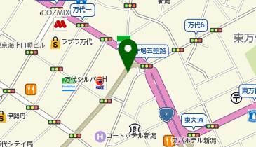 キュラーズ万代シテイ店の地図画像