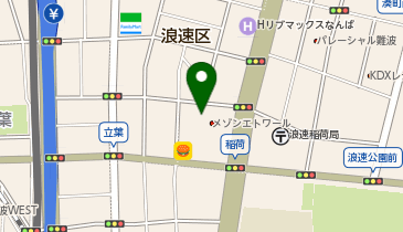 キュラーズ なんば店の地図画像