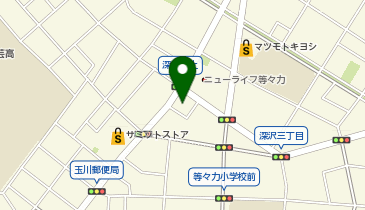 キュラーズ駒沢・深沢店の地図画像