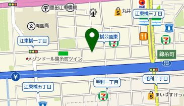 キュラーズ錦糸町店の地図画像