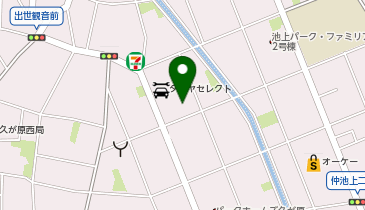 キュラーズ大田久が原店の地図画像