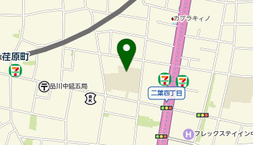 キュラーズ中延店の地図画像