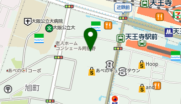 100時間カレー あべのキューズモール店の地図画像