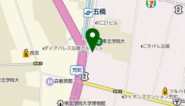 福ちゃん 仙台 五橋店の地図画像