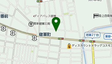 美装流前結び着付教室 熊本校の地図画像