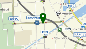 美装流前結び着付教室 大津校の地図画像