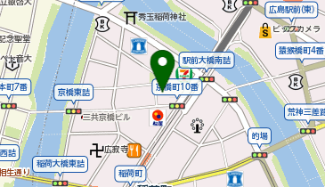 本郷美術骨董館 広島支店の地図画像