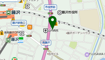 本郷美術骨董館 湘南藤沢支店の地図画像