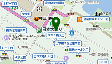 本郷美術骨董館 横浜支店の地図画像