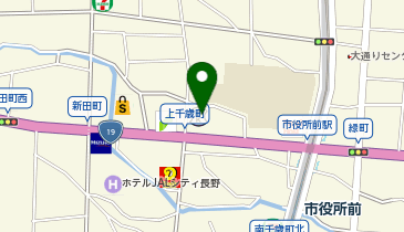 本郷美術骨董館 長野支店の地図画像