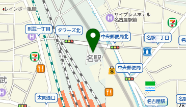 本郷美術骨董館 名古屋支店の地図画像