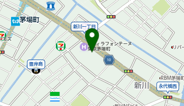 トップランク中央の地図画像