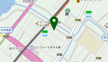 ぬくもりのおうち保育 堺駅前園の地図画像
