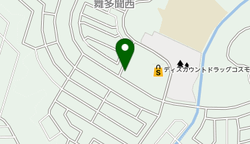 舞多聞きらら保育園の地図画像